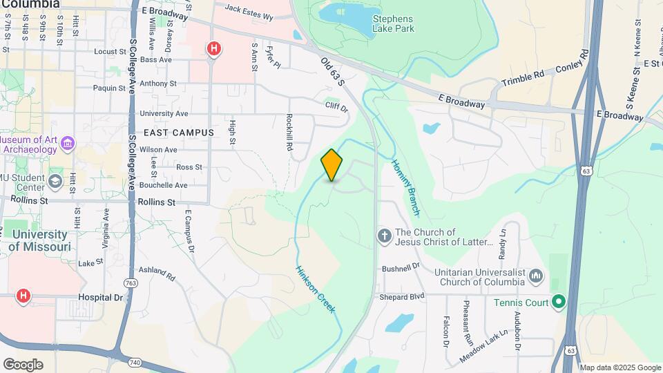 715 Bluffdale Dr Map and Location Details