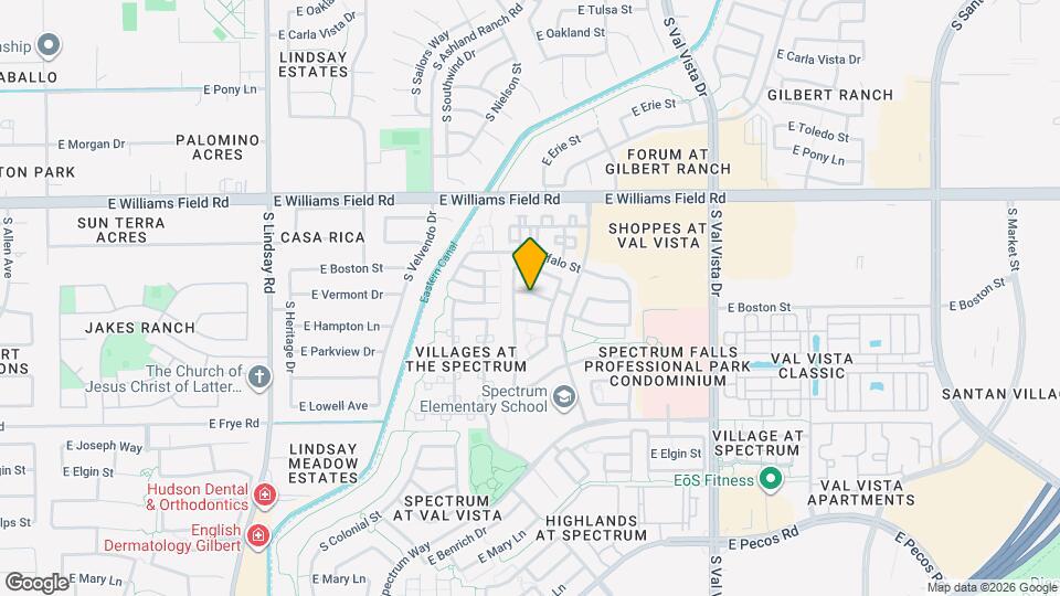 1273 E Vermont Dr Map and Location Details