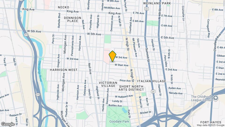 114 W Starr Ave Mapa y Detalles de la Ubicación