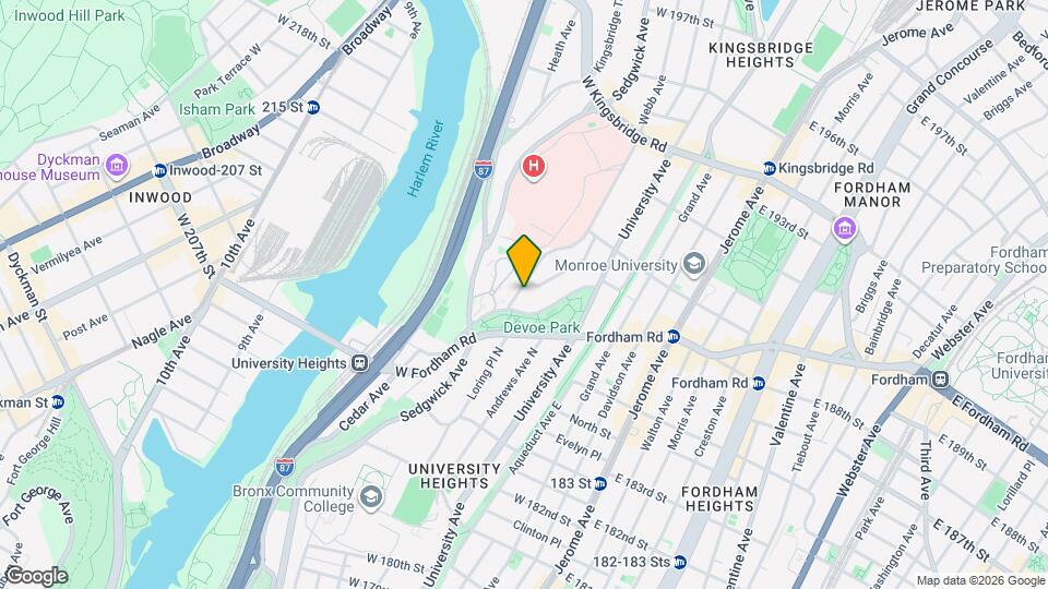 2400 Webb Ave Map and Location Details