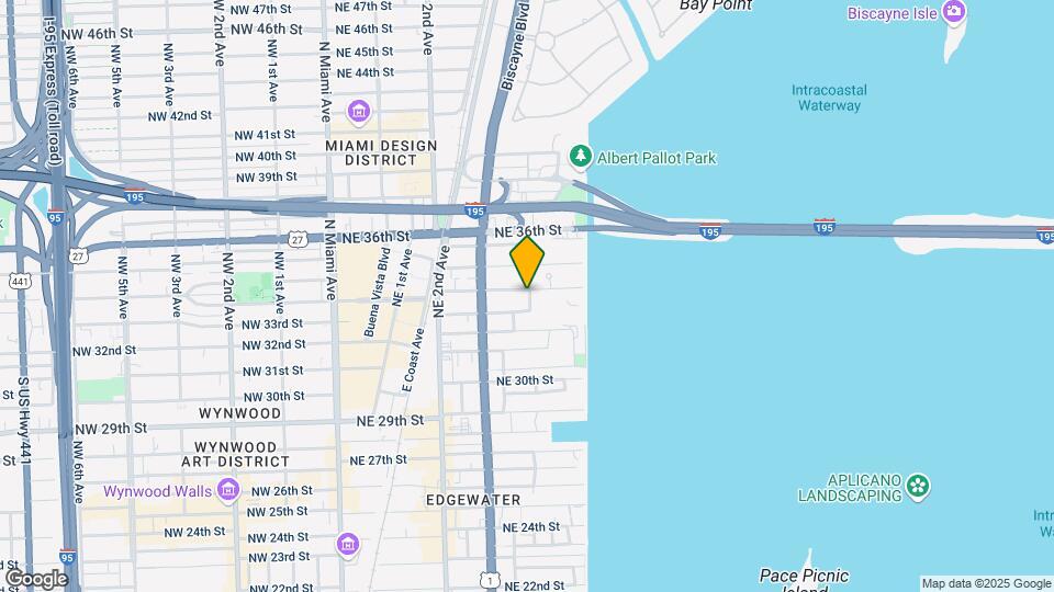 440 NE 34th St Map and Location Details