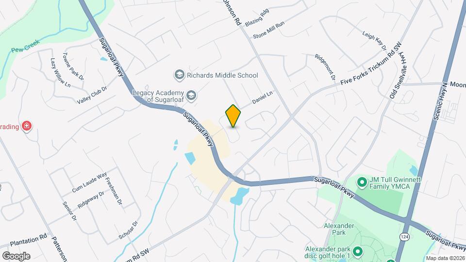 621 Summerstone Ln Map and Location Details