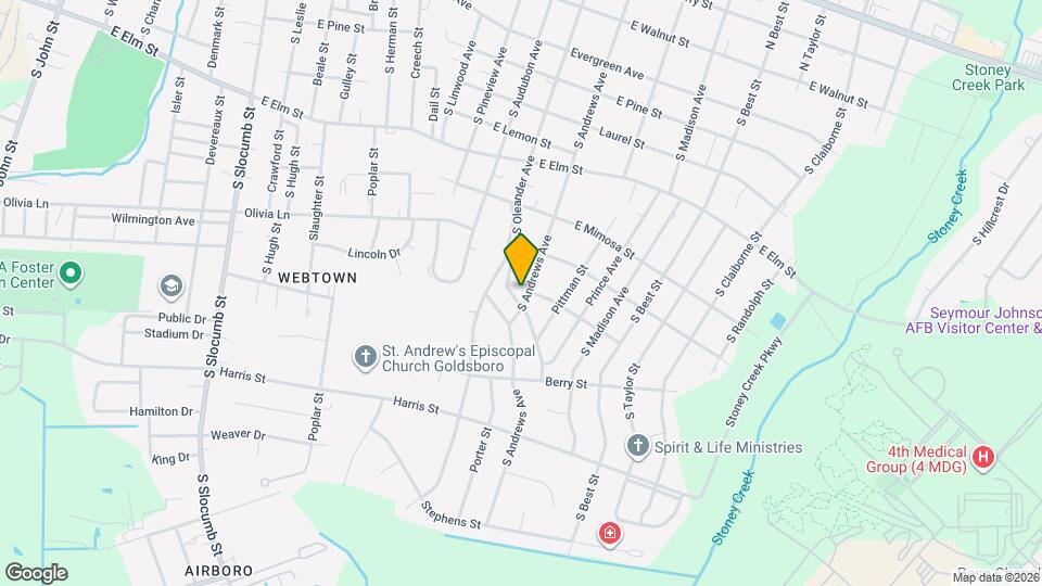 903 S Andrews Ave Map and Location Details