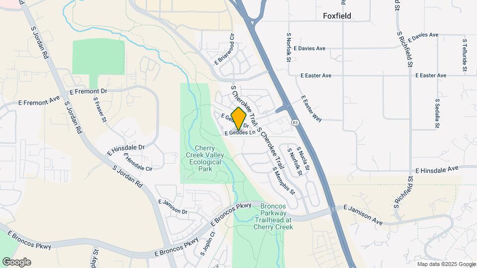 16150 E Geddes Ln Map and Location Details