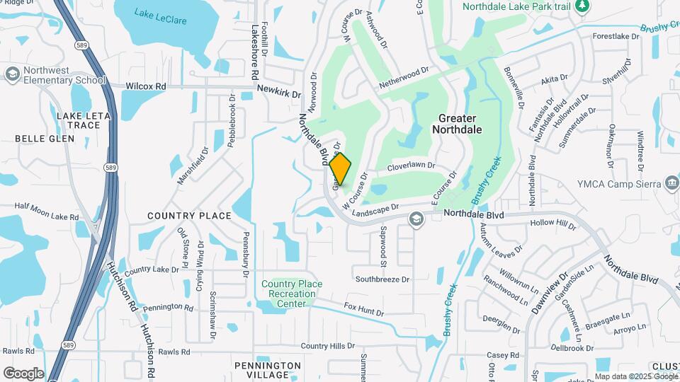 16111 Gardendale Dr Map and Location Details