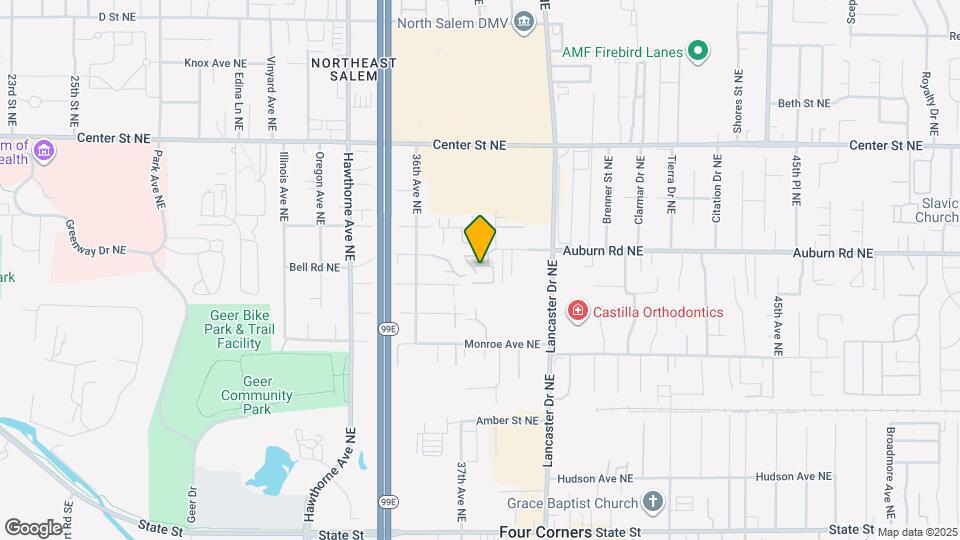 3832 Auburn Rd NE Map and Location Details