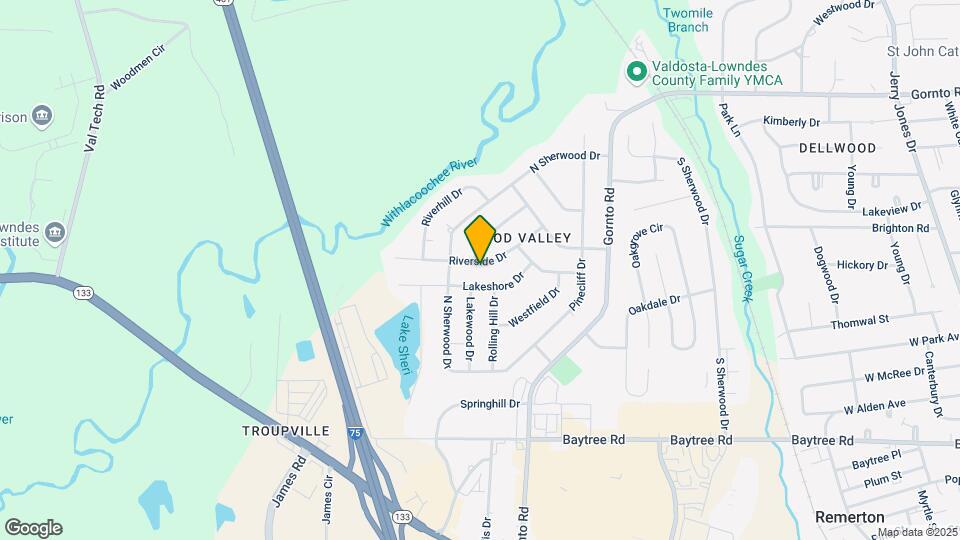 2217 Riverside Dr Map and Location Details