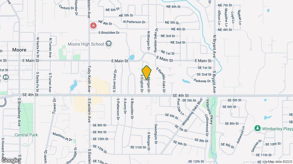 309 S Morgan Dr Map and Location Details