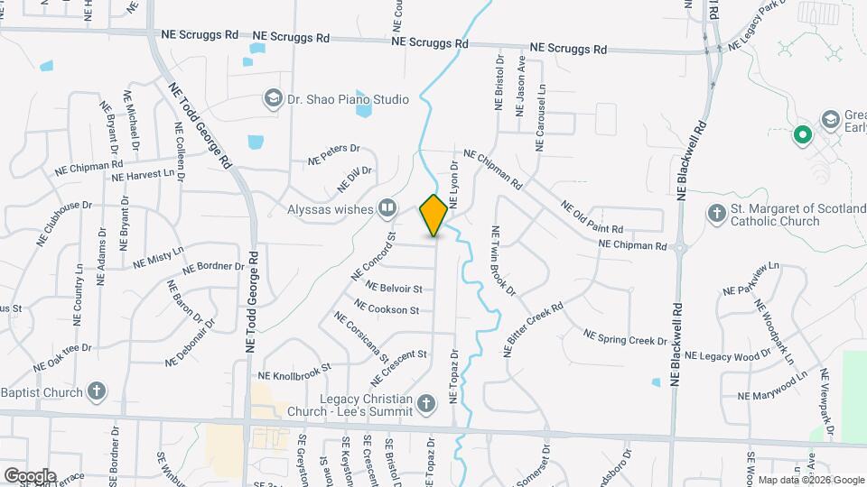 632 NE Bristol Dr Map and Location Details