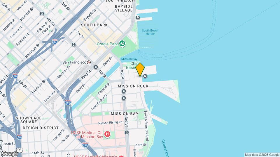 420 Mission Bay Blvd Map and Location Details