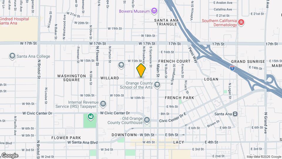 Casa Serena Map and Location Details