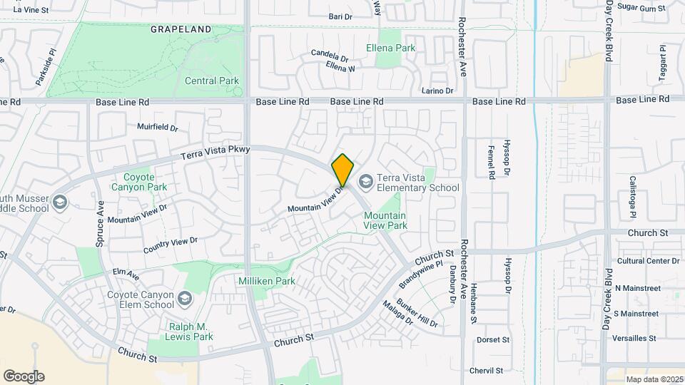 11586 Claridge Dr Map and Location Details