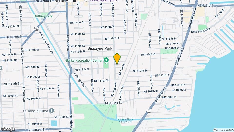 1007 NE 113th St Mapa y Detalles de la Ubicación