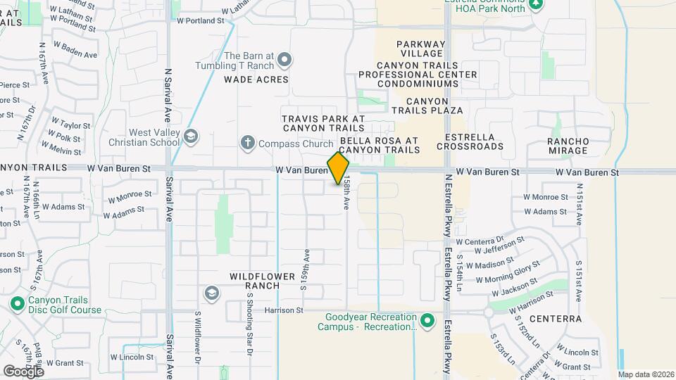 15820 W Monroe St Map and Location Details