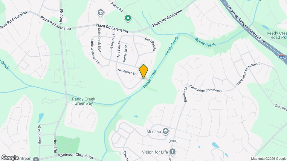 10421 Gold Pan Rd Map and Location Details