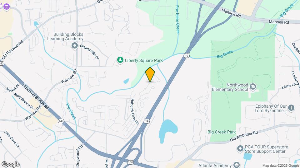 30076 Roswell GA Map and Location Details