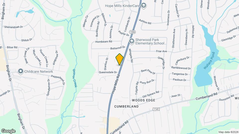 2238 Hope Mills Rd Map and Location Details