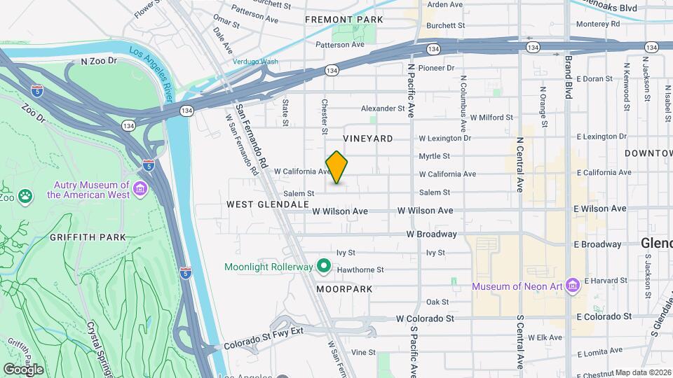 659 Salem St Map and Location Details