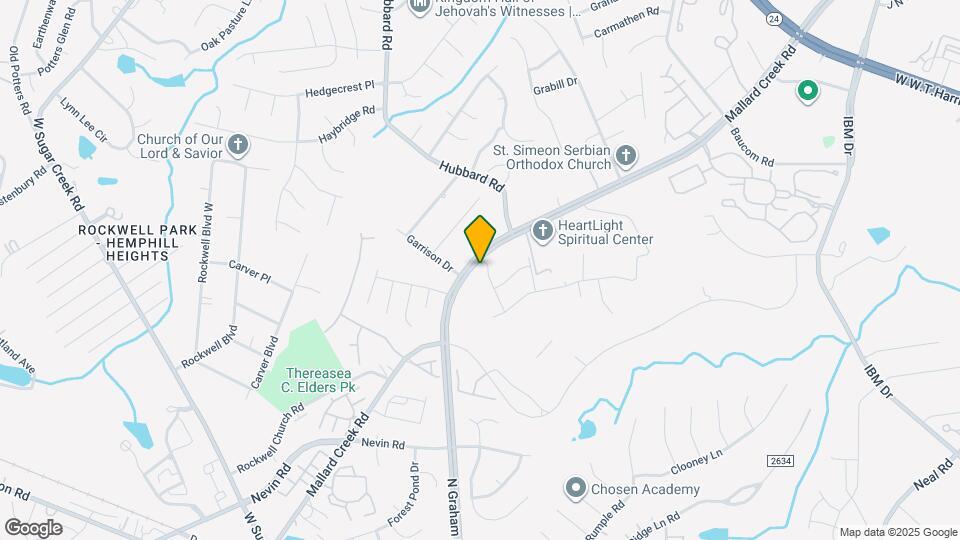 5908 Faron Wy Map and Location Details