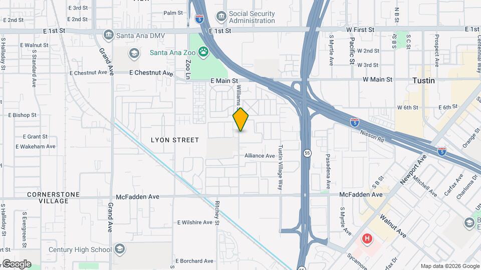 15512 Williams St, Unit L Mapa y Detalles de la Ubicación