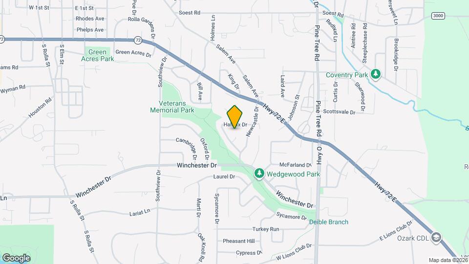 905 Hampton Ct Map and Location Details
