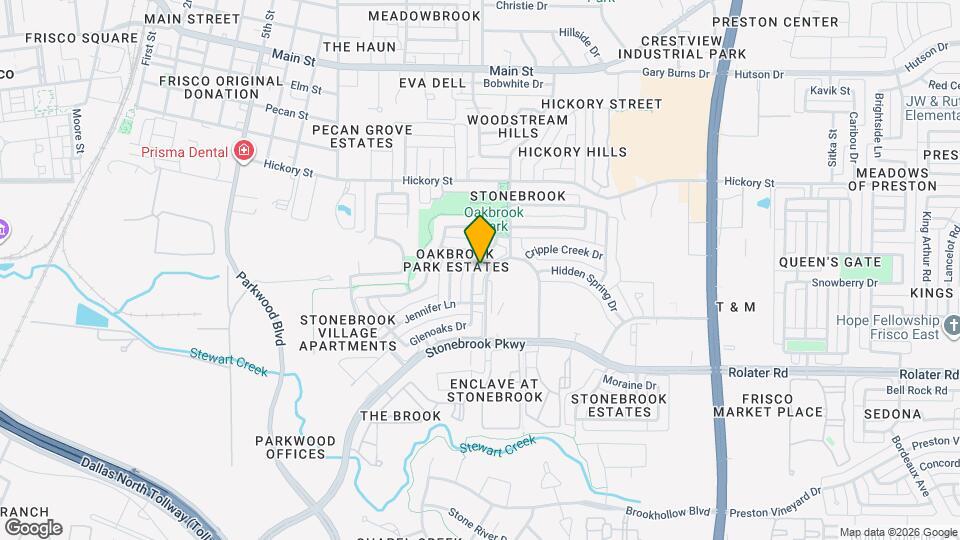 7702 Belcrest Dr Map and Location Details