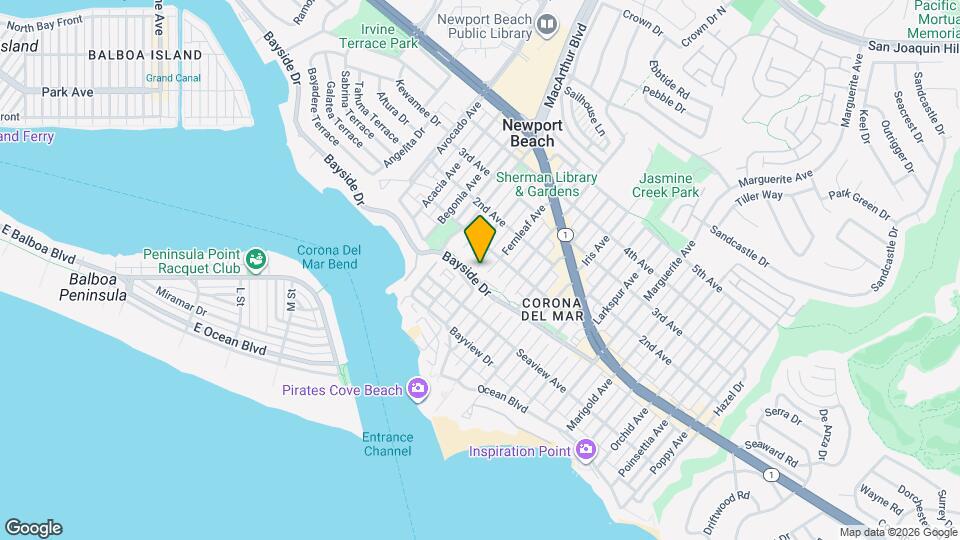 403 Fernleaf Ave Map and Location Details