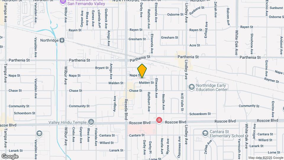 18355 Malden St Map and Location Details