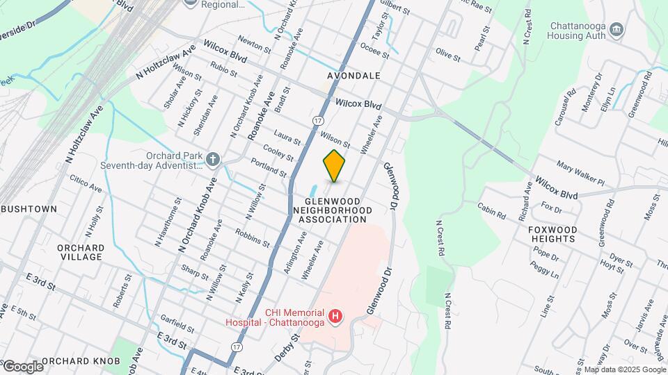 1114 Arlington Ave Map and Location Details