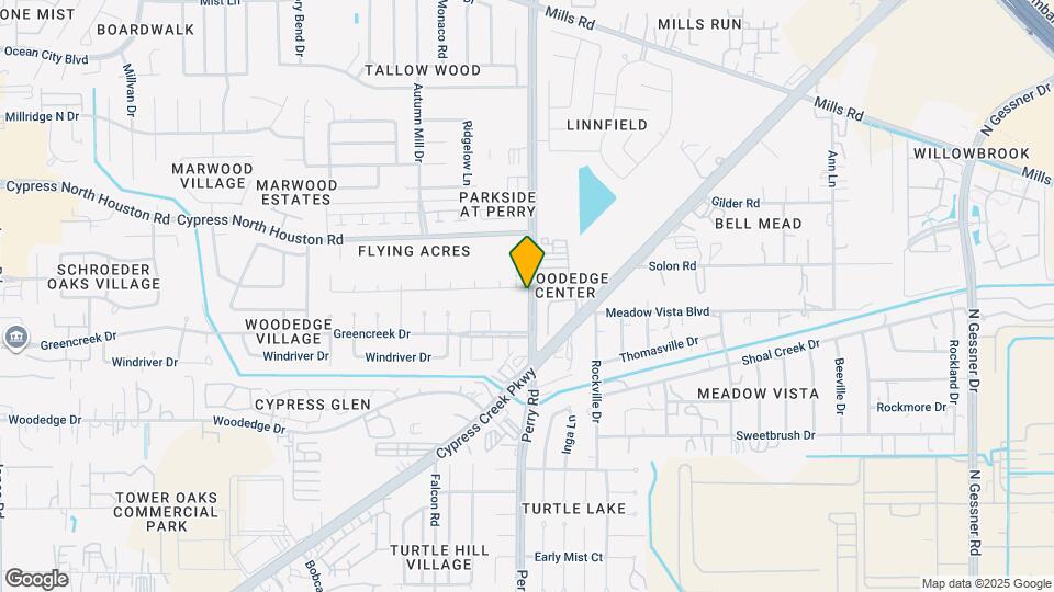 9703 Pine Pass Dr Map and Location Details