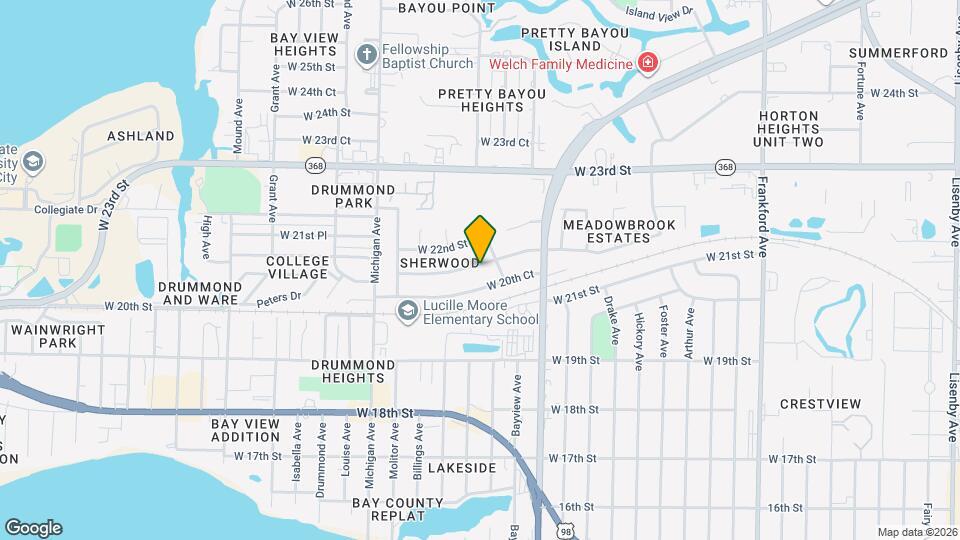 3105 W 21st Ct Map and Location Details