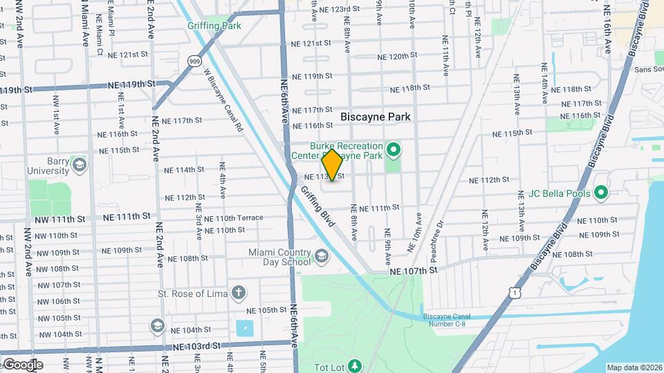 723 NE 112th St Map and Location Details