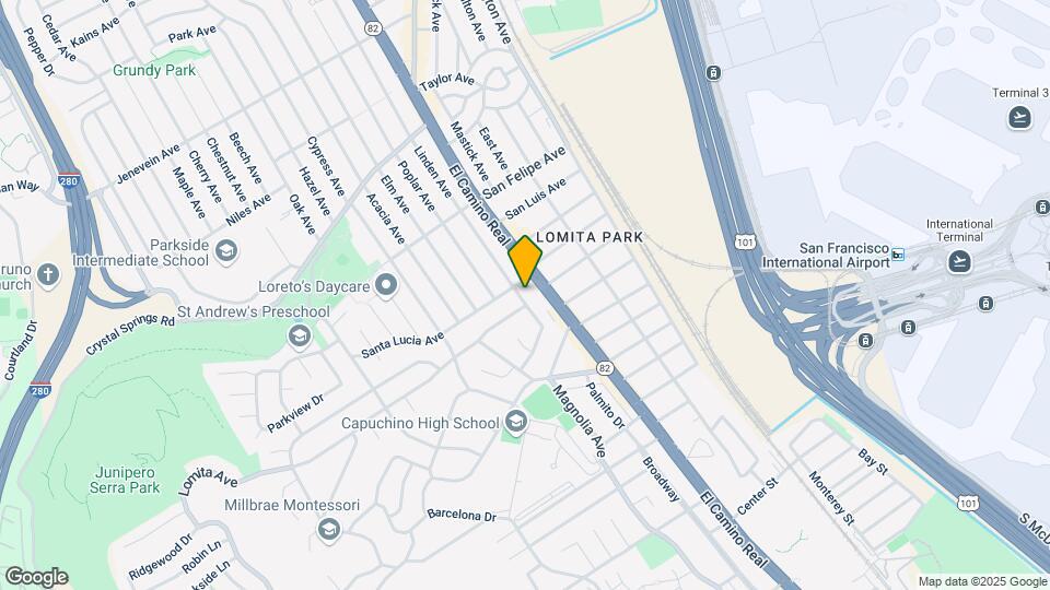 88 Linden Ave Mapa y Detalles de la Ubicación