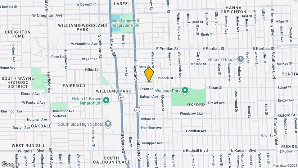452 E Wildwood Ave Mapa y Detalles de la Ubicación