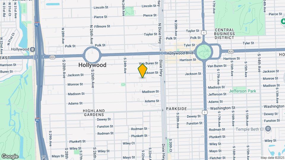 2225 Monroe St Map and Location Details