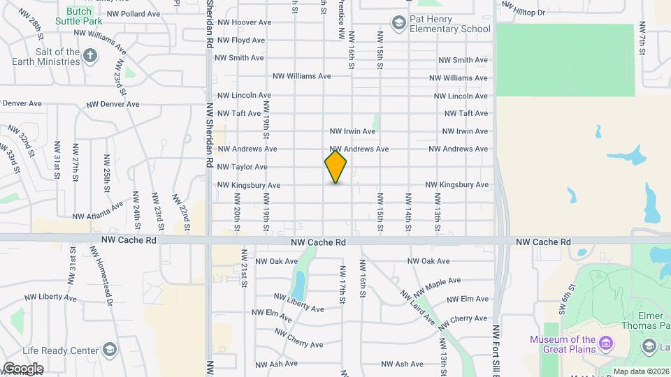 1610 NW Kingsbury Ave Map and Location Details