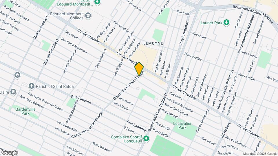 140 Du Coteau-Rouge Ch Map and Location Details