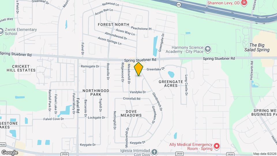 21802 Rotherham Dr Map and Location Details