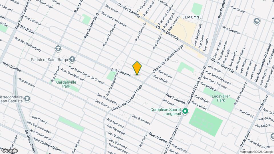 1305 Labonté Rue Map and Location Details