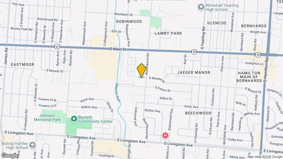 3855 E Mound St Map and Location Details