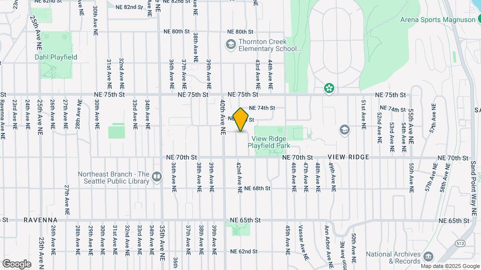 4205 NE 72nd St Mapa y Detalles de la Ubicación
