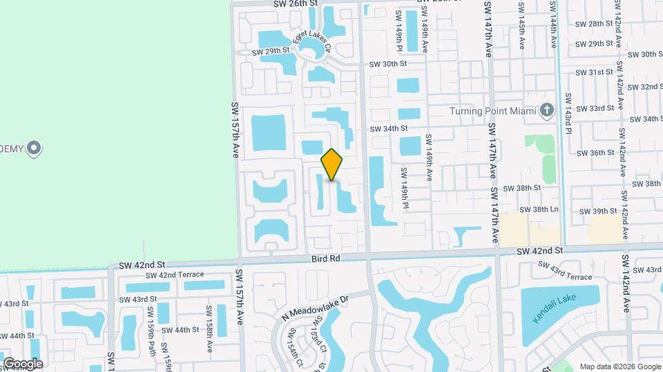 3725 SW 153rd Ct Map and Location Details