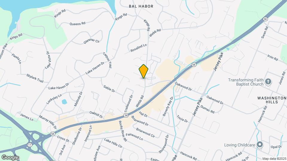 3931 Webb Rd Map and Location Details