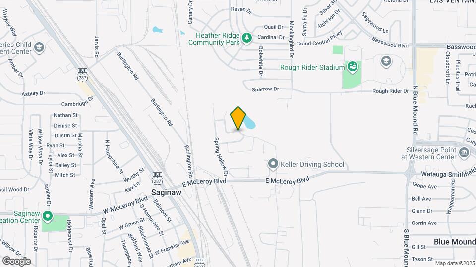 437 Creek Bend Dr Map and Location Details