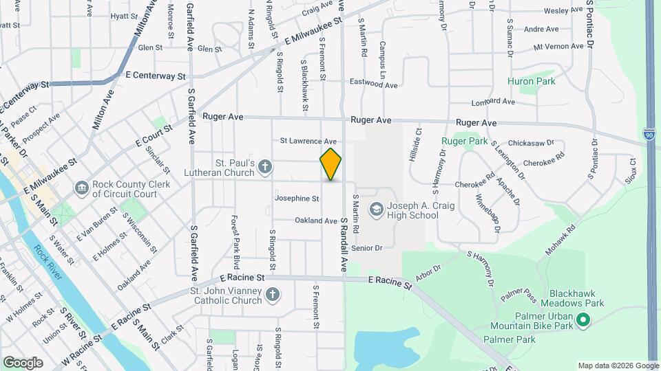 1510 E Holmes St Map and Location Details