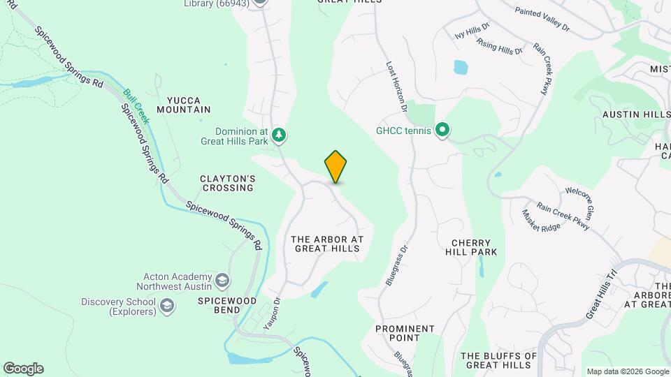 9215 Spicebrush Dr Map and Location Details