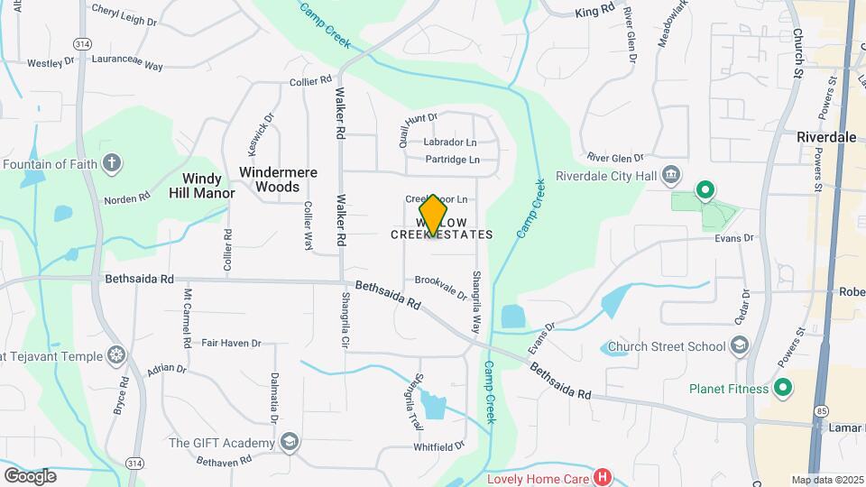 1283 Branchfield Ct Map and Location Details