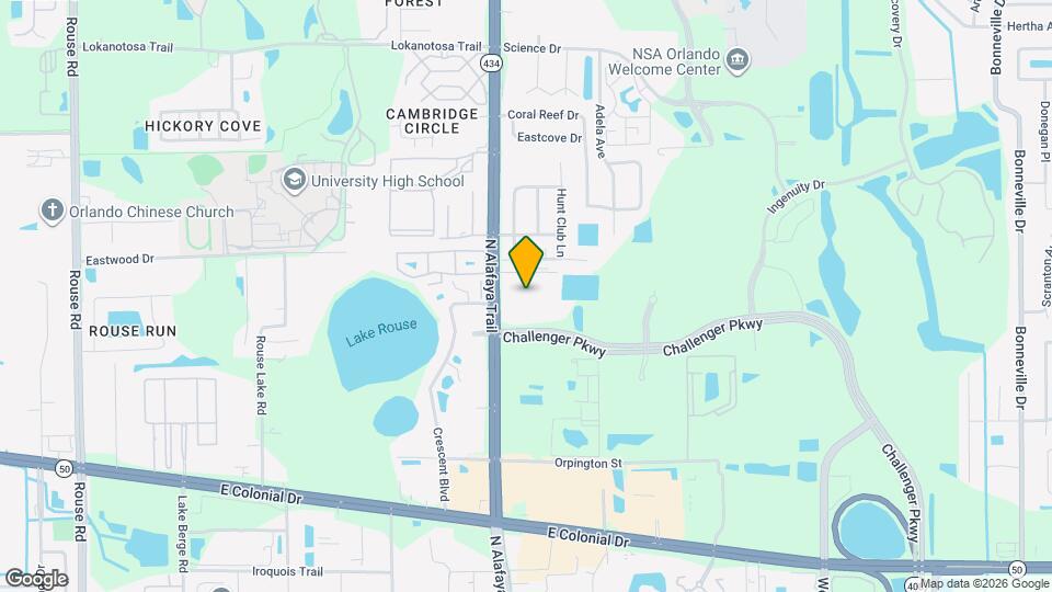 2513 N Alafaya Trail Map and Location Details
