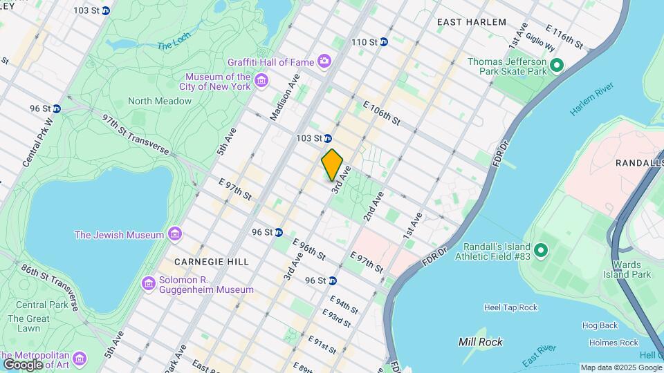 1804 Third Avenue Mapa y Detalles de la Ubicación