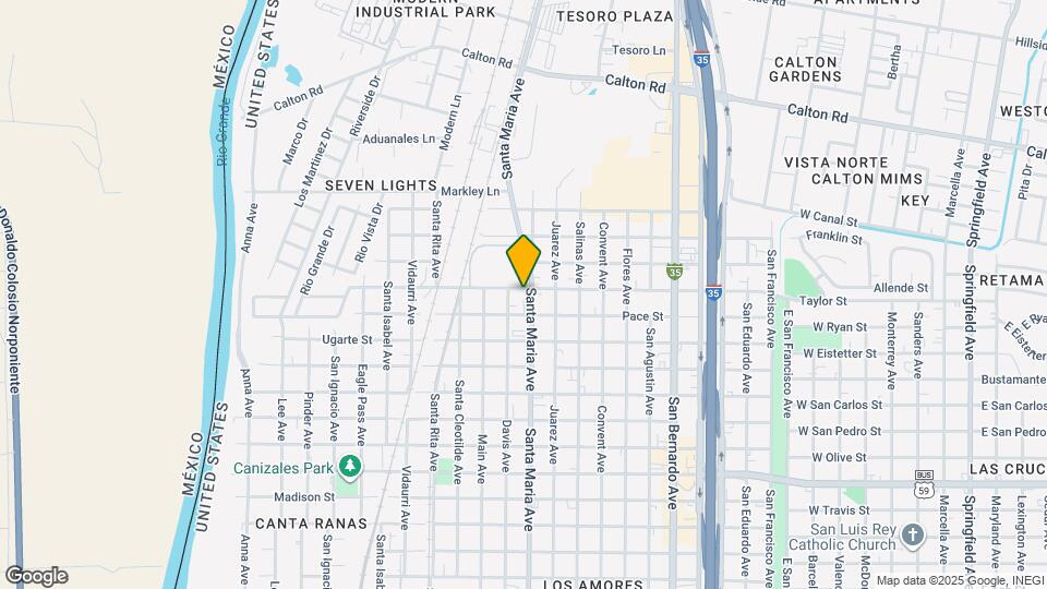 1503 Chicago St Map and Location Details